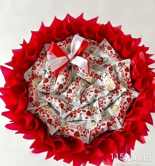 Сладкие букеты из шоколадных цветов,букет учителю