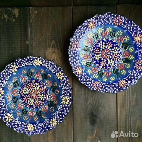 Керамическое блюдо. Ручная работа