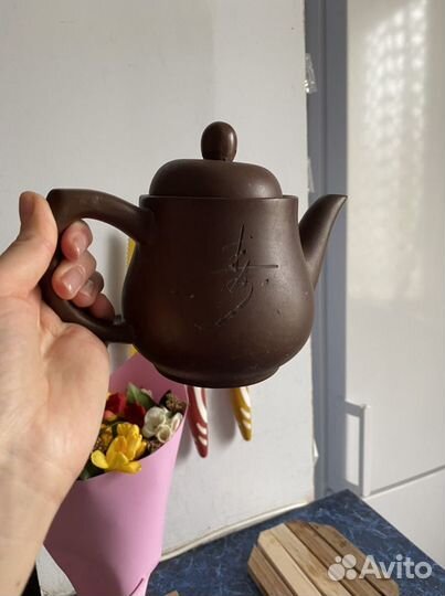 Заварочный чайник глиняный