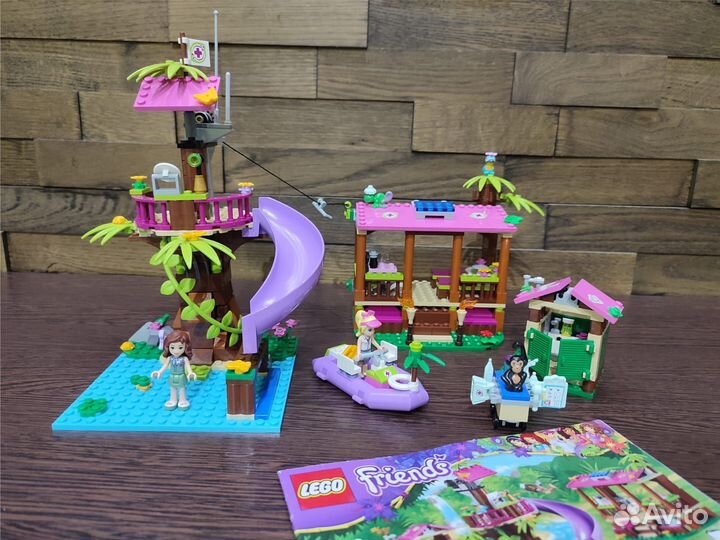 Lego Friends 41308 Штаб спасателей в джунглях