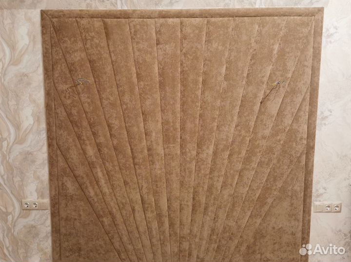 Мягкие панели в спальне