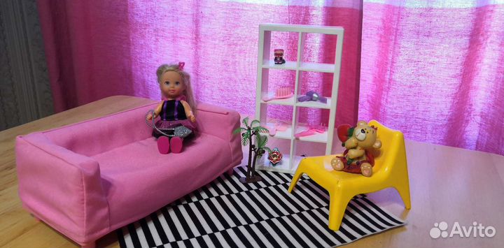Кукла, мебель, аксессуары