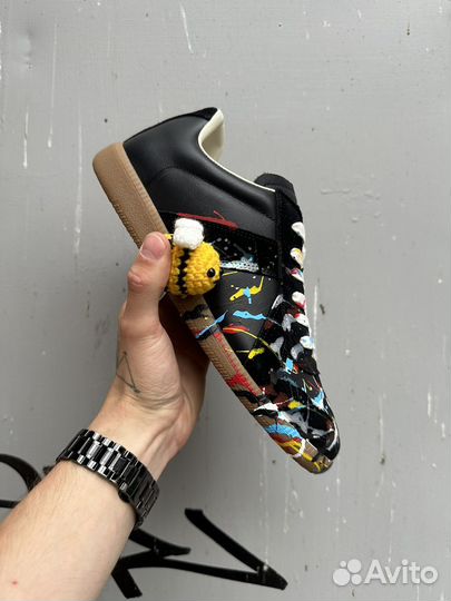 Кроссовки Maison Margiela Black Paint 41-45