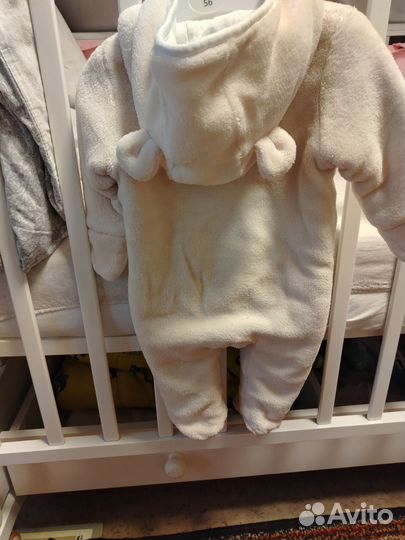 Комбинезон на флисе на 3/6 мес