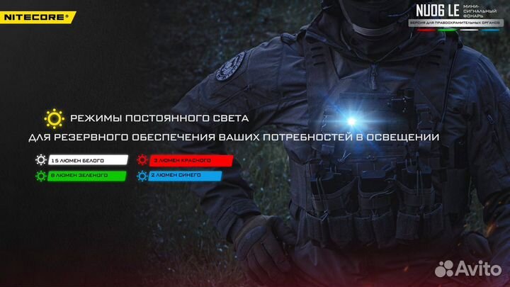 Фонарь nitecore NU06