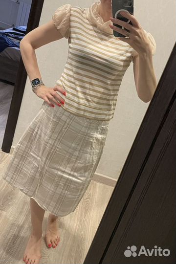 Комплект юбка и футболка