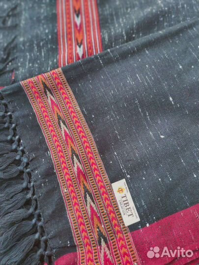 Унисекс палантин шерстяной