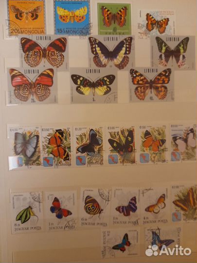 Почтовые марки,флора,фауна