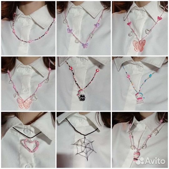 Подвески из бисера