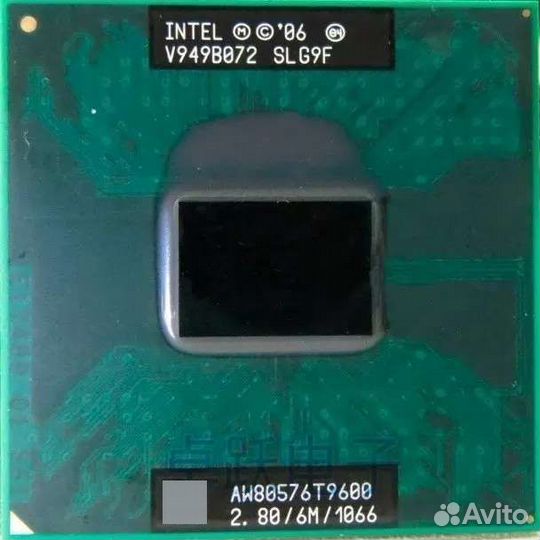 Процессор Intel Core 2 Duo T9600