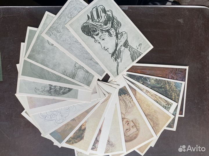 Наборы открыток по искусству СССР