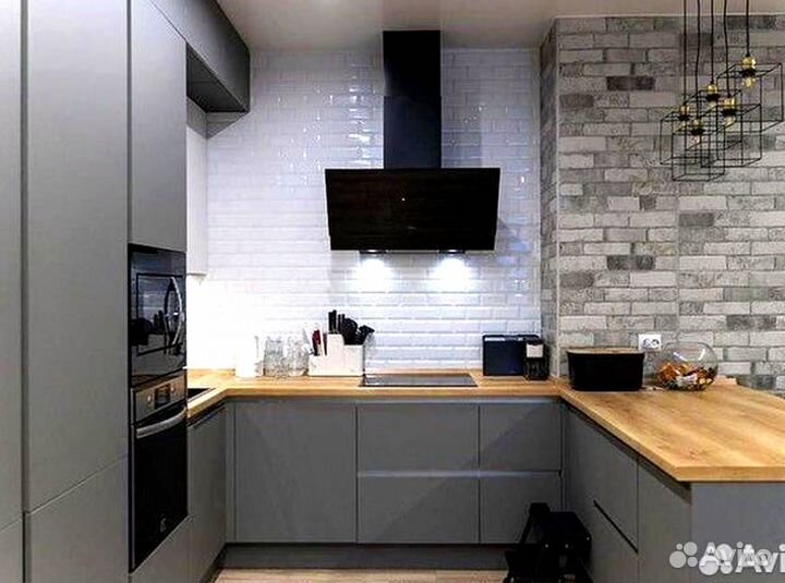 Кухонный гарнитур прямой на заказ