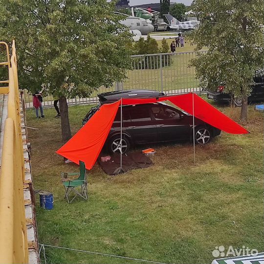 Маркиза автомобильная неликвид 3стОранжевая