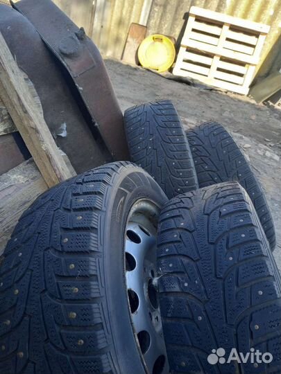 R14 Hankook Winter I'Pike W409 185/80, PCD 4x100 DIA 100