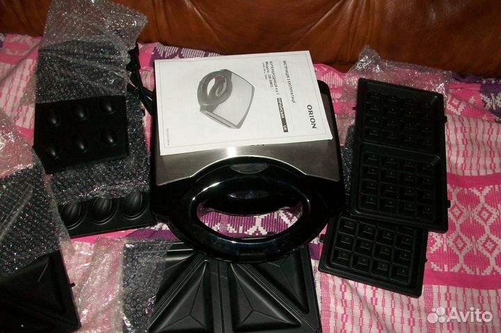 Электробутербродница (4 в 1)