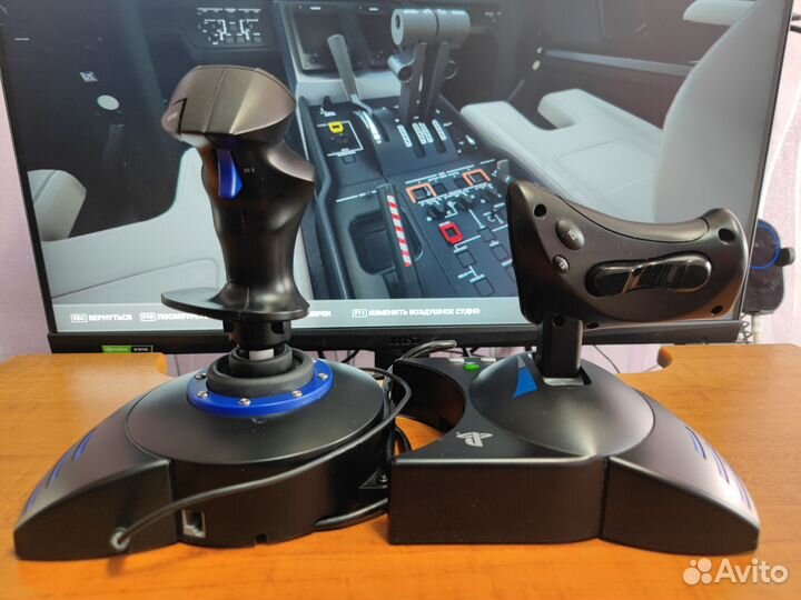 Джойстик PS 4 и 5 Thrustmaster T Flight Hotas 4