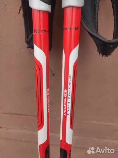 Лыжные палки salomon 160 см