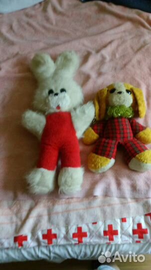 Игрушки СССР мягкие