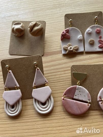 Серьги ручной работы