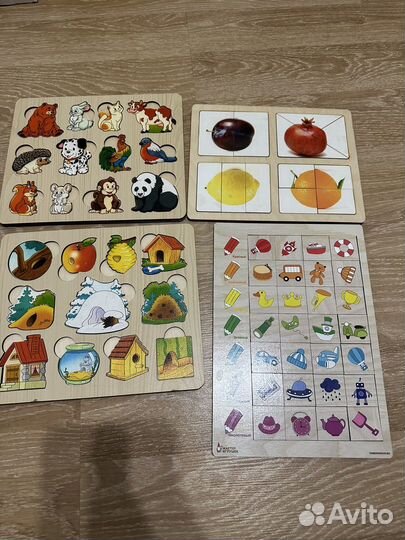 Развивающие игрушки пакетом