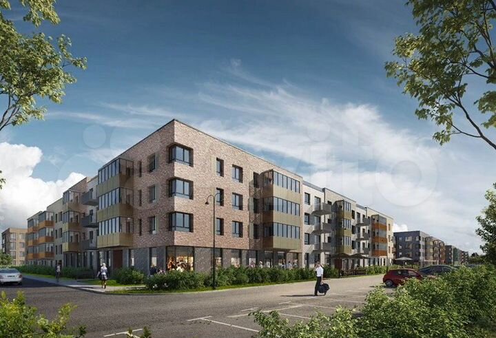 2-к. квартира, 66,7 м², 4/4 эт.