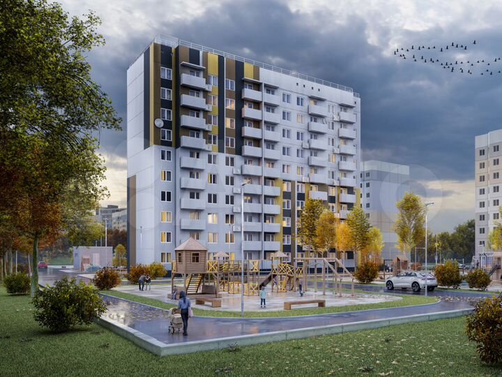 1-к. квартира, 32,4 м², 7/10 эт.
