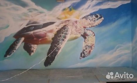 Художественная роспись стен, граффити