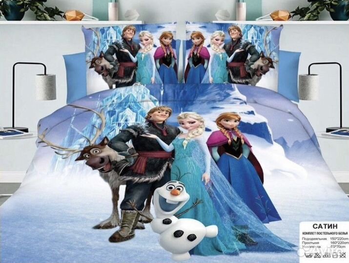 Детское постельное белье «Холодное сердце»