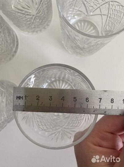 Хрустальные стаканы СССР