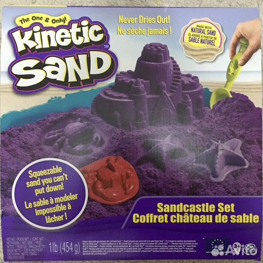 Кинетический песок Kinetic sand