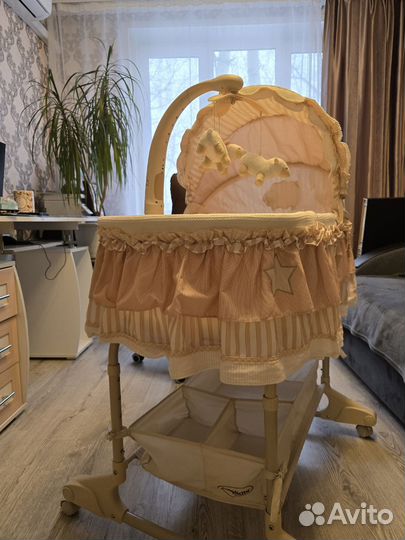 Колыбель для новорожденных с укачиванием