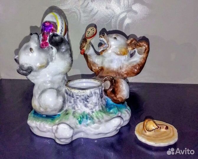 Старинная чернильница