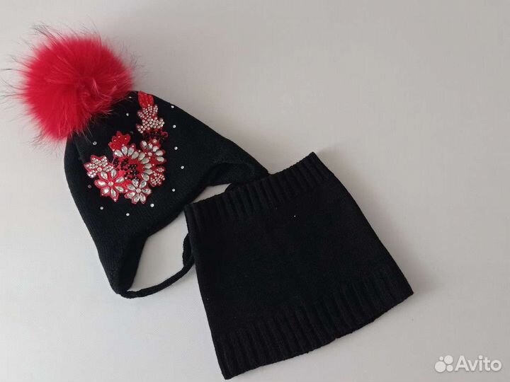 Комплект (шапка и снуд)