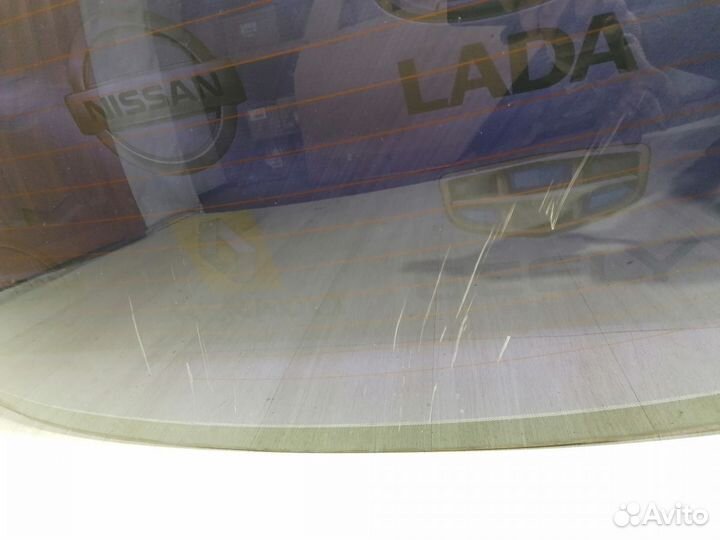 Стекло заднее ветровое Renault symbol