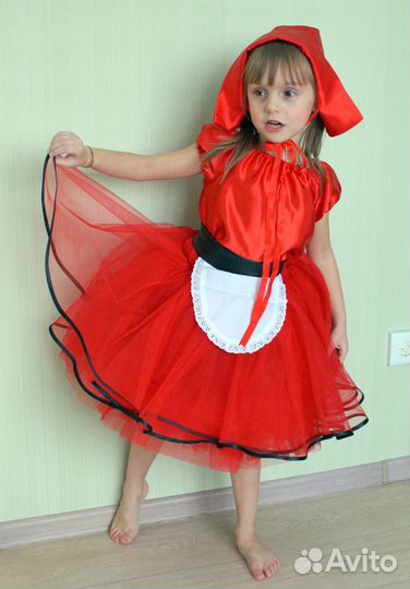 Костюм Божья коровка или красная шапочка