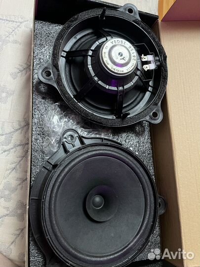 Штатная акустика перед и зад