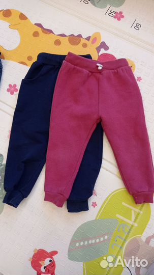 Детские вещи на девочку пакетом 86 92