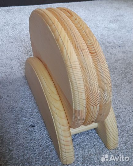 Набор разделочных досок на подставке