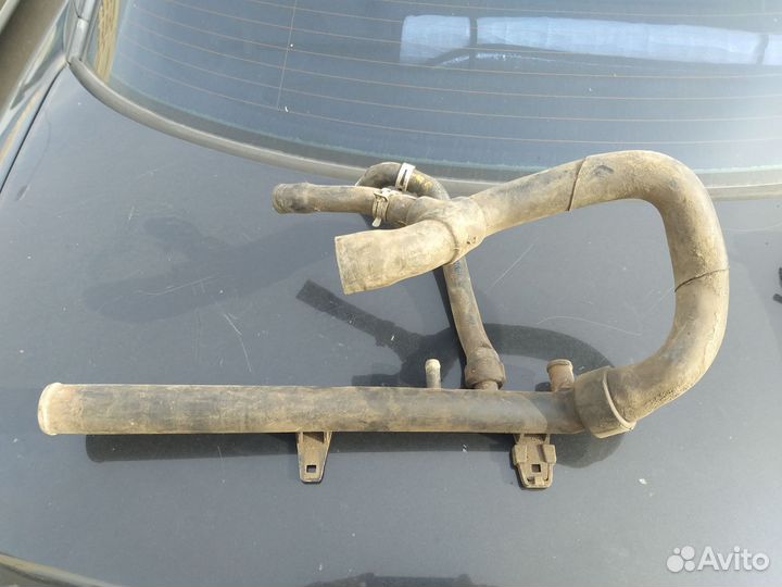 Патрубок системы охлаждения опель омега б