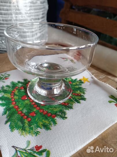 Креманки. Салатник. Рюмки