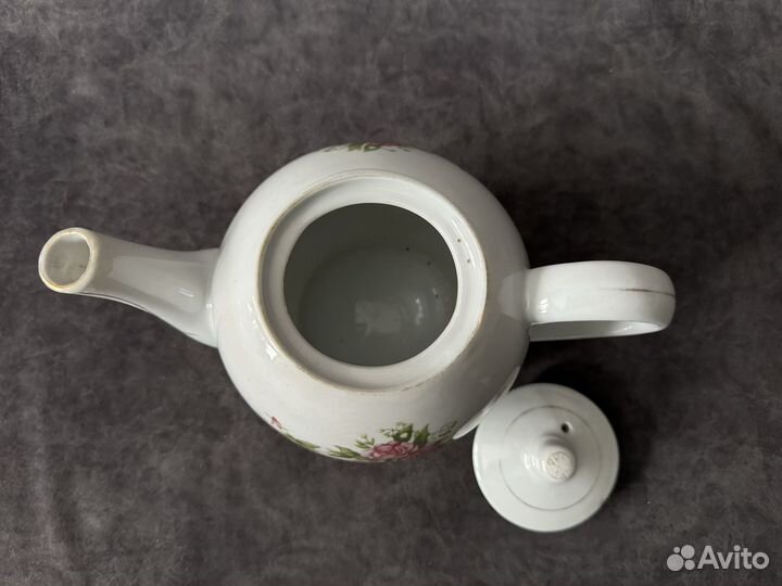 Заварочный чайник фарфоровый времен СССР