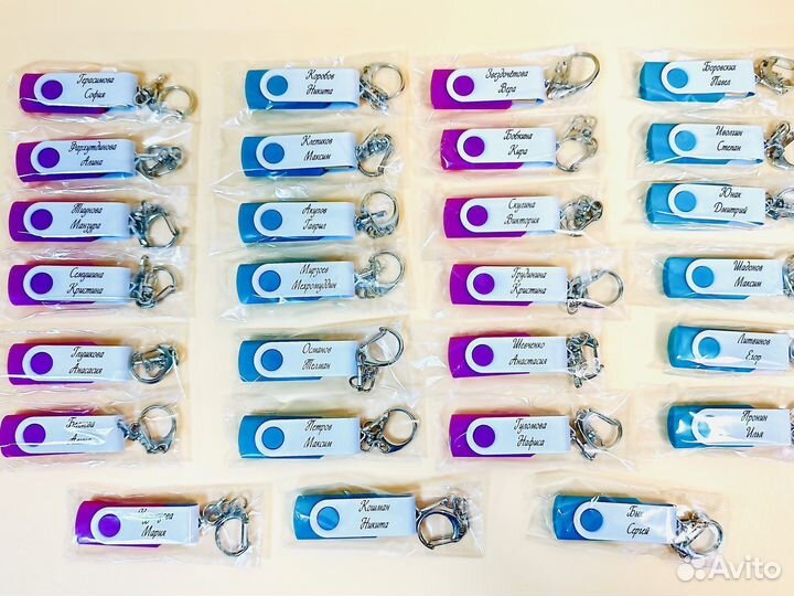 Флешки с Именной гравировкой от 20шт – V033