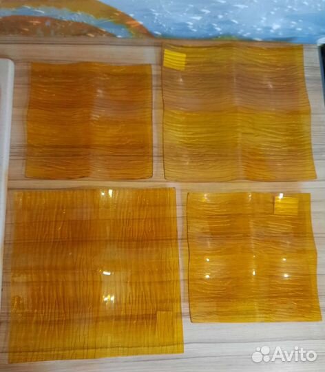 Набор блюд сервировочных стеклянных