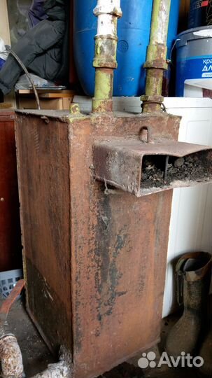 Чугунный твердотопливный котел