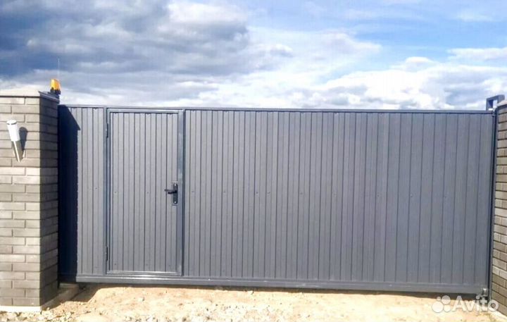 Ворота откатные заказать прочные