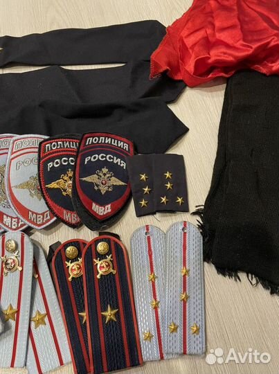 Погоны шевроны мвд