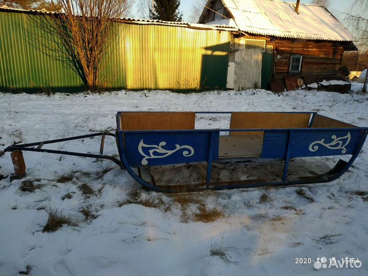 Сани для снегохода