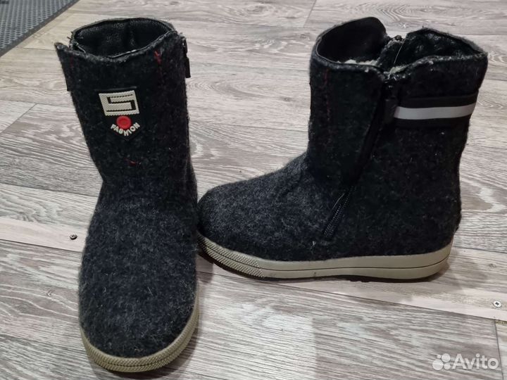 Валенки детские юничел