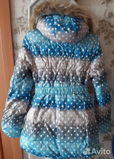 Пальто зима р.152 и Куртка пух 40р