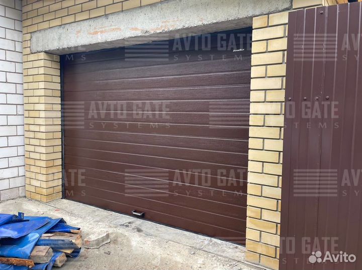 Секционные ворота гаражные